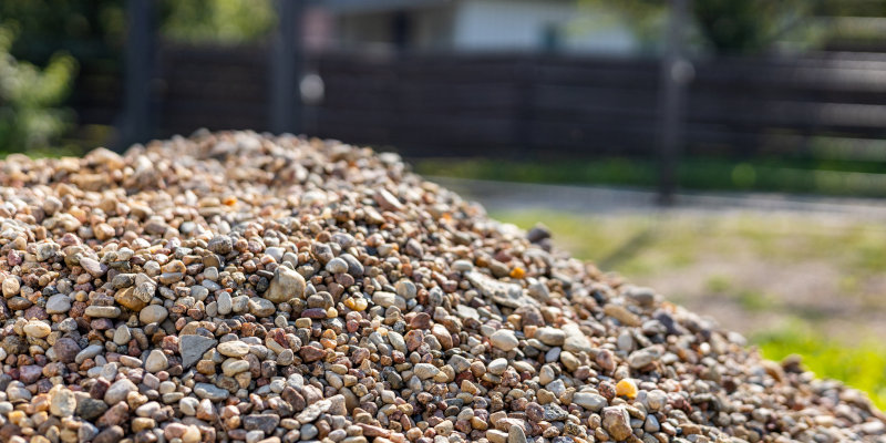 Pea Gravel Delivery in Duluth, Minnesota